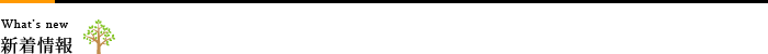 新着情報